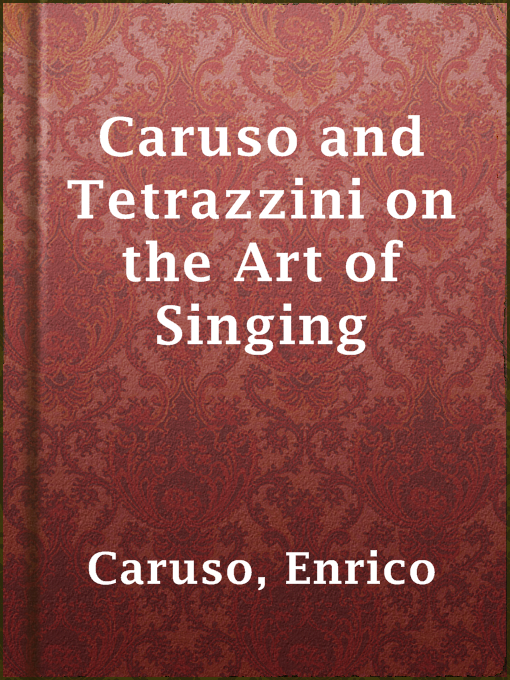 Magazines Caruso and Tetrazzini on the Art of Singing Malta